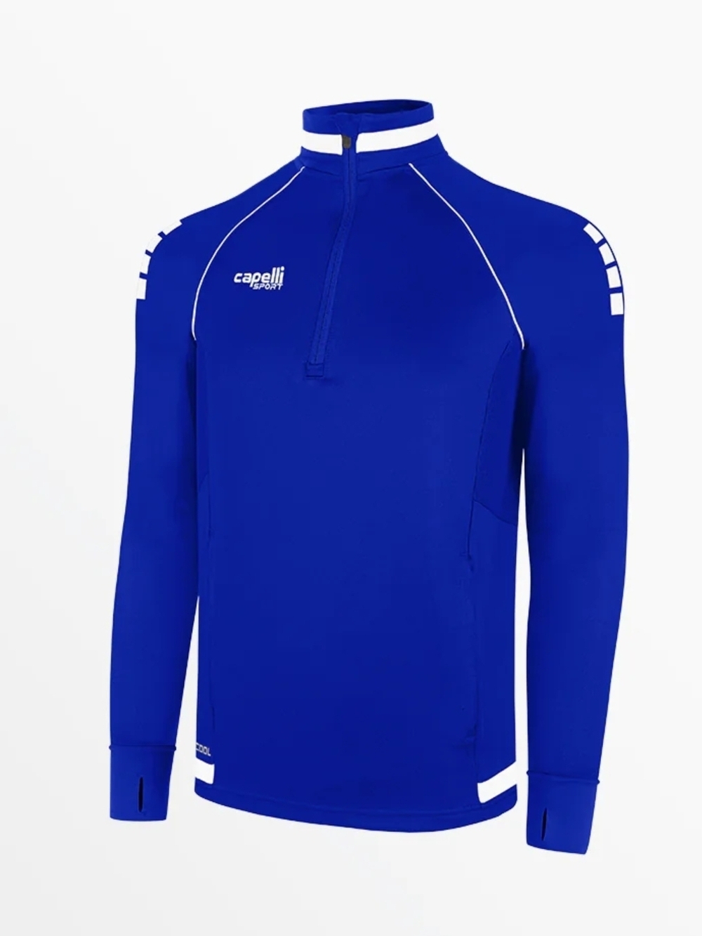 Capelli Sport Youth UpTown 1/4 Zip Training Top - Royal Blue